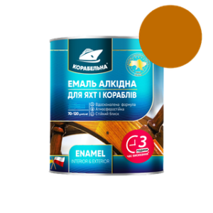 Емаль ПФ-115П жовто-коричнева 0,9 DeKart Україна