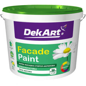 Фарба в/е Фасад DeKart 12,6кг 33223 Україна