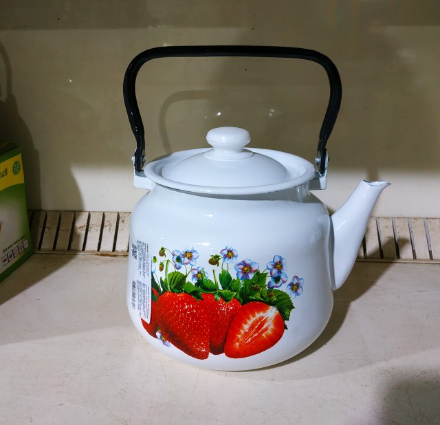 Чайник емаль 3,5л тин /