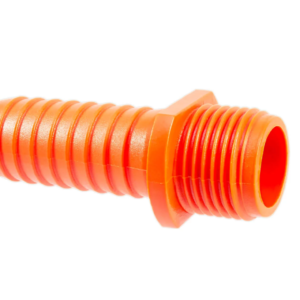 Штуцер двохсторонній пласт 1/2 полив /