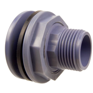 Штуцер з гайкою пластмас.  врізка в бочку 1 27734 /