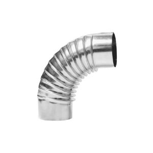 Відвід гофра оцинкований д120 90град 27110 Україна