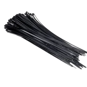 Хомут монтажний затягуючий 7,6х540 Чорний/білий 390672 /