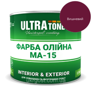 Фарба масляна вишнева Дніпроконтакт 33612 1кг(р)