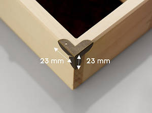 Упор акріловий RICH-ART стовпчик 30*33 47341 Україна