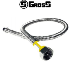 Шланг-вода 1м гайка/різьба Gross 27418 /