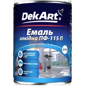 Емаль синя 33393 DekArt Україна 0,9кг(р)