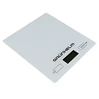 Ваги кухонні GRUNHELM KES-025W білі сенсор. /