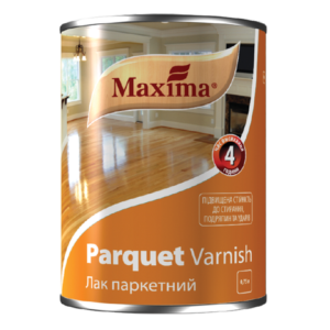 Лак паркетний напівмат 33987 Maxima Україна 2,5л(р)
