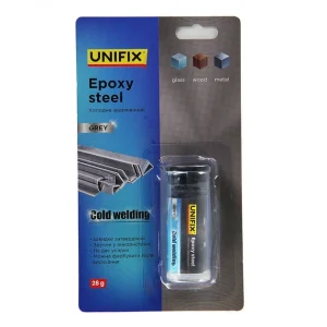 Холодна сварка сіра 28г блістер Уніфікс 390554 /