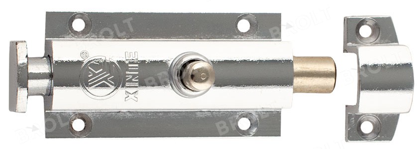 Шпінгалет FZB з круг кнопкою 73мм РС 390706 /