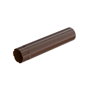 Труба водозливна коричнева 0.5м. д100 Україна