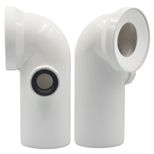 Труба-коліно універсальна WC 110 біла Waterstal 390160 /