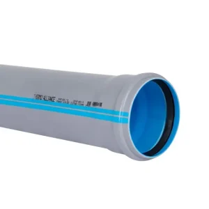 Труба каналізаційна  д110 сіра/синя 3м/2.7мм (Zegor) 23782 /