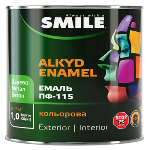 Емаль жовто-коричнева ПФ-115 33959 Фарбекс Україна 2,8кг(р)