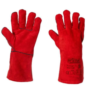 Перчатки роб замш. червоні WERK р.14 17907 /