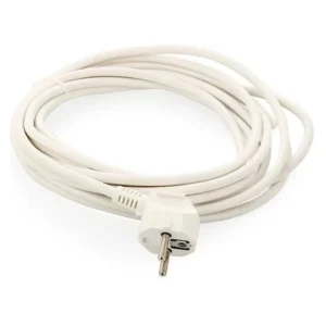 Кабель з вилкою на 3м з/з білий Neomax 87486 /