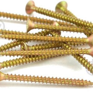 Шуруп універсал жовтий цинк 6х25 /