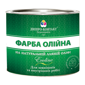 Фарба масляна зелена Дніпроконтакт 33609 2,5кг(р)