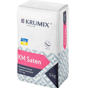 Шпаклівка SATEN КМ 5кг KRUMIX 19406
