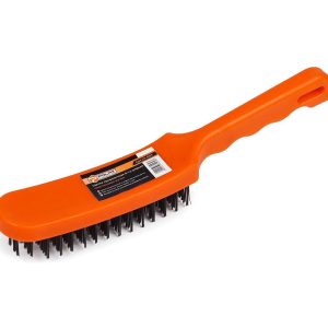 Щітка для металу пласт ручка 6 ти рядна 27-007 /