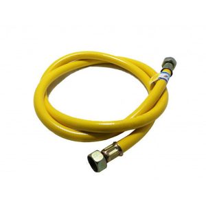 Шланг-газ армований 1м гайка/гайка /