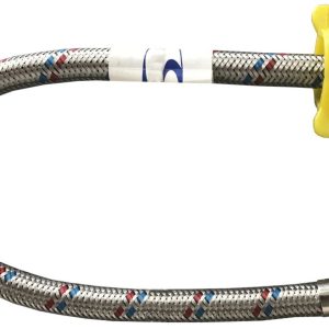 Шланг-вода  Solomon нерж 0,8м штуц корот 27791