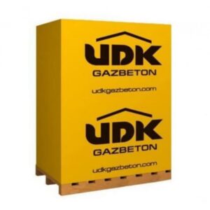 Газблок стіна ЖОВТИЙ UDK 20х30х60см (50шт/уп) (без бонусів) продаж палетами /