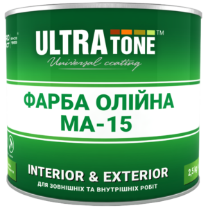 Фарба масляна біла Дніпроконтакт / 2,5кг(р)