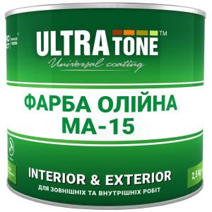 Фарба масляна біла Дніпроконтакт / 2,5кг(р)