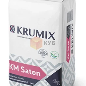 Шпаклівка SATEN КМ 5кг KRUMIX 19406