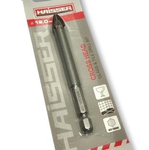 Свердло по склу та плитці д8 HAISSER CROSS HEAD 339996
