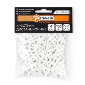 Хрестики для плитки POLAX 4мм /