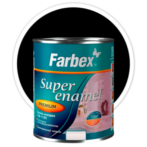 Емаль чорна ПФ-115 Фарбекс Україна 2,8кг(р)