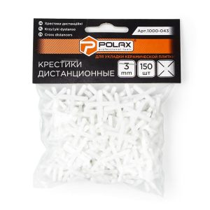 Хрестики для плитки POLAX 3мм 100-043 19191 /