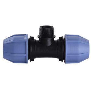 Трійник д25-25-3/4 зовн різьба ПВХ 3003 /