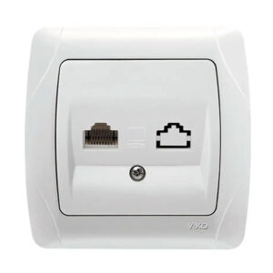 Розетка комп одинар Viko Кармен /