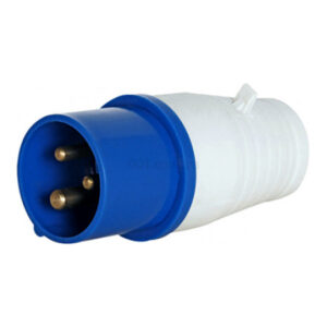 Вилка силова переносна 023 32А 2P+PE 220В 87328 /