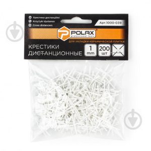 Хрестики для плитки POLAX 1мм 19188 /