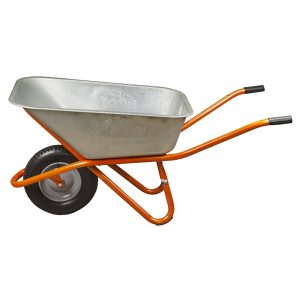 Тачка сіра 1-кол буд. проф. PU 90л.200кг.(Н23305) 17956 /