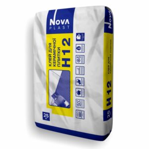 Клей для плитки Н-12 Новапласт зовн/внутр 25кг NEW 19480 /
