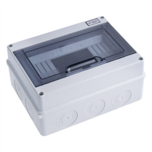 Бокс для автоматів зовн Волог. IP65 8авт+ліч Get San 68640 /