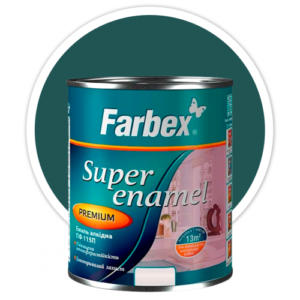 Емаль смарагдова 33316 Фарбекс Україна 2,8кг(р)