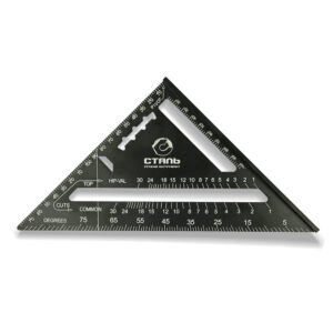 Кутник тесляра 180мм Сталь алюміній 390775 /