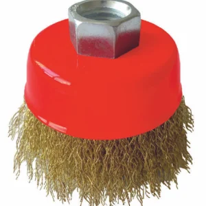 Щітка торцева із рифл. пров. Werk 125мм м14 WE107125 99195
