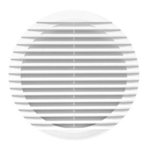 Вентиляційна решітка кругла 120мм з фланцем Міні Макс /