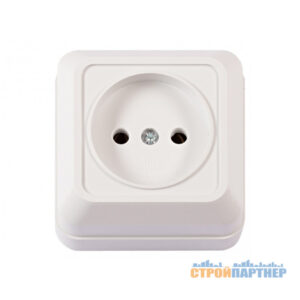 Розетка одинарна накладна Luxel 2001 /