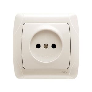 Розетка врізна  одинарна Viko Кармен крем 90562007 87194 /