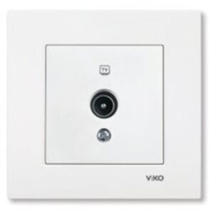 Розетка телевізійна врізна Viko Karre /