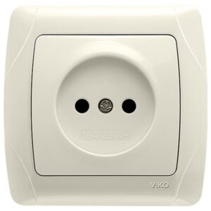 Розетка врізна одинарна Viko Кармен 87100 /